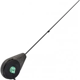 Удочка зимняя "балалайка" Lucky John ERGO 26,5 см (чёрная)