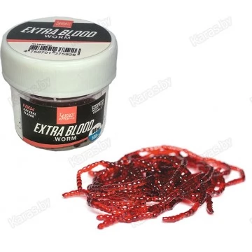 Мотыль искусственный Lucky John Extra Blood Worm