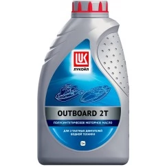 Моторное масло Лукойл Outboard 2T (1 л)