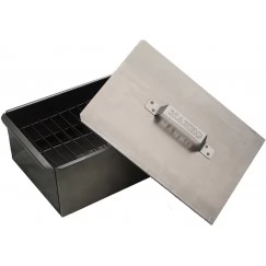 Коптильня двухъярусная Manko 380x280x160 мм (сталь 0.5 мм)