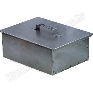 Коптильня двухъярусная Manko 380x280x160 мм (сталь 0.5 мм)