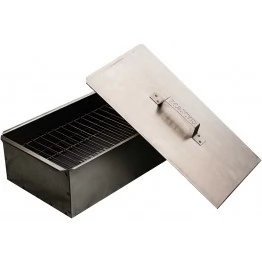 Коптильня двухъярусная Manko 480x280x160 мм (сталь 0.5 мм)