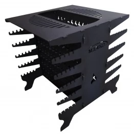 Мангал вертикальный разборный Manko 390х350х415 мм в чехле