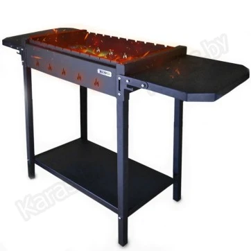 Мангал стационарный Manko Классик-3 1240х400х770 мм