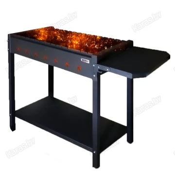 Мангал стационарный Manko Классик Макси-2 1160х400х870 мм