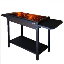 Мангал стационарный Manko Классик Макси-3 1440х400х870 мм