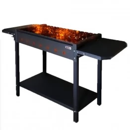 Мангал стационарный Manko Классик Макси-3 1440х400х870 мм