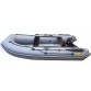 Надувная 3-местная ПВХ лодка Marlin 320E