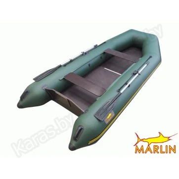 Надувная 3-местная ПВХ лодка Marlin 320SL+