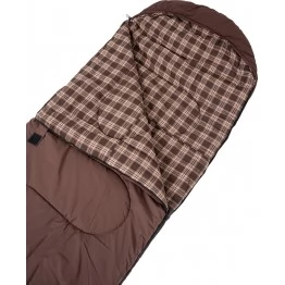 Спальный мешок Mednovtex Alaska 210x85 с подголовником (-25°C, на фланели)