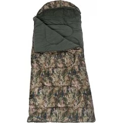 Спальный мешок Mednovtex Камуфляж 210x85 с подголовником (-25°C, на флисе)
