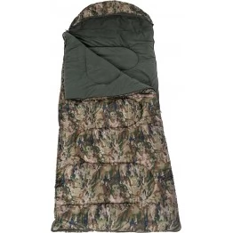 Спальный мешок Mednovtex Камуфляж 210x85 с подголовником (-25°C, на флисе)