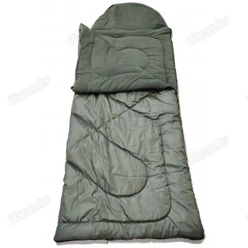 Спальный мешок Mednovtex Expert Travel 225x85 с подголовником (-20°C, на флисе)