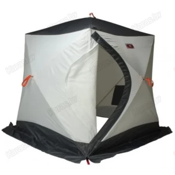 Палатка зимняя Медведь Куб 2 Эконом трехслойная (1.8х1.8х1.8 м)