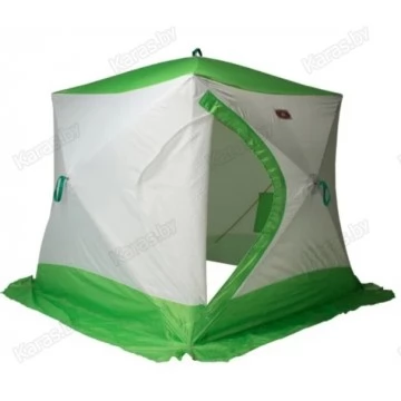 Палатка зимняя Медведь Куб 3 Эконом трехслойная (2.0х2.0х1.9 м)