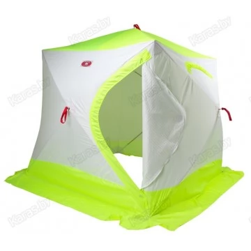 Палатка зимняя Медведь Куб 3 Люкс трехслойная (2.1х2.1х1.9 м)