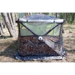 Палатка всесезонная Медведь Куб 4 Зима-Лето трехслойная (2.3х2.3х2.0 м)