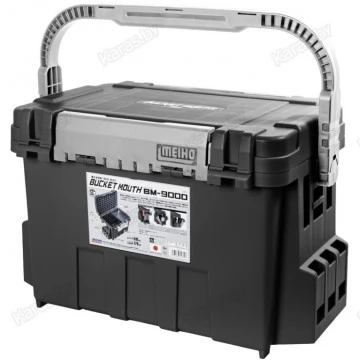 Ящик рыболовный пластиковый Meiho Bucket Mouth BM-9000 Black