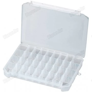 Коробка рыболовная пластиковая Meiho Clear Case C-1200ND (255×190×40 мм)