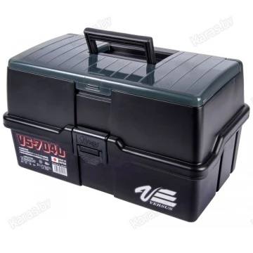 Ящик рыболовный пластиковый Meiho VS-7040 Black 390x220x220 мм
