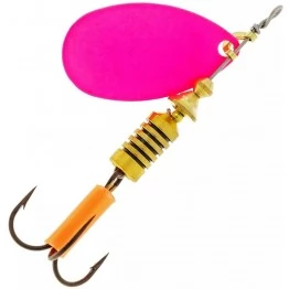 Блесна вращающаяся Mepps Aglia Fluo Rose 1 (3.5г)