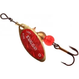 Блесна вращающаяся Mepps Aglia Long Redbo 0-Go (2.5г)