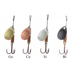 Блесна вращающаяся Mepps Aglia 00-** (1.5г)