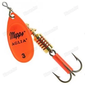 Блесна вращающаяся Mepps Aglia Fluo Orange 3 (6.5г)