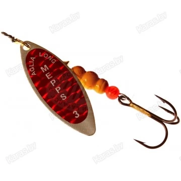 Блесна вращающаяся Mepps Aglia Long Redbo 3-Go (11.5г)