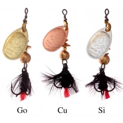 Блесна вращающаяся Mepps Aglia Mouche Noire 0-** (2.5г)