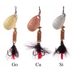 Блесна вращающаяся Mepps Aglia Mouche Noire 00-** (1.5г)