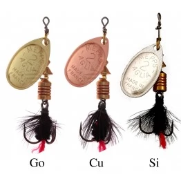 Блесна вращающаяся Mepps Aglia Mouche Noire 2-** (4.5г)