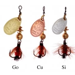 Блесна вращающаяся Mepps Aglia Mouche Rouge 0-** (2.5г)