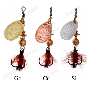 Блесна вращающаяся Mepps Aglia Mouche Rouge 0-** (2.5г)