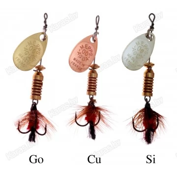 Блесна вращающаяся Mepps Aglia Mouche Rouge 00-** (1.5г)