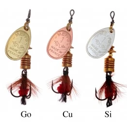 Блесна вращающаяся Mepps Aglia Mouche Rouge 1-** (3.5г)