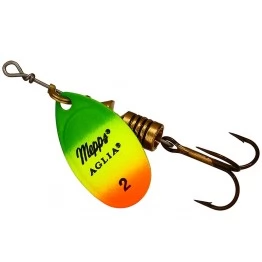 Блесна вращающаяся Mepps Aglia OR/Tiger 2 (4.5г)