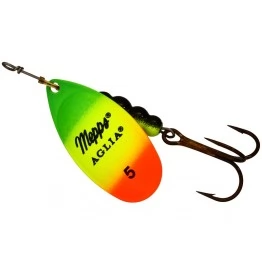 Блесна вращающаяся Mepps Aglia OR/Tiger 5 (13г)