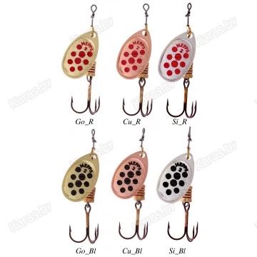 Блесна вращающаяся Mepps Aglia PTS 2-**** (4.5г)