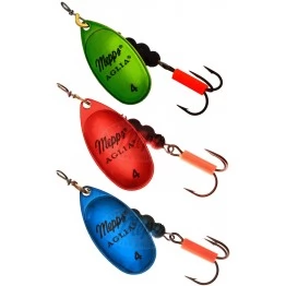 Блесна вращающаяся Mepps Aglia Platinum 4 (9г)