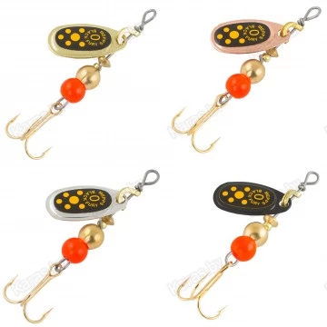 Блесна вращающаяся Mepps Black Fury Jaune 0-** (2.5г)