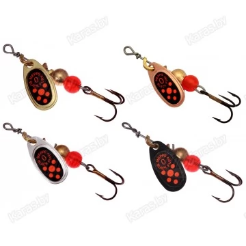 Блесна вращающаяся Mepps Black Fury Orange 0-** (2г)