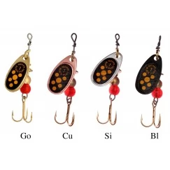 Блесна вращающаяся Mepps Black Fury Jaune 1-** (3.5г)