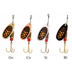 Блесна вращающаяся Mepps Black Fury Jaune 3-** (6.5г)