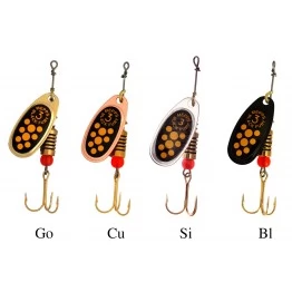 Блесна вращающаяся Mepps Black Fury Jaune 3-** (6.5г)