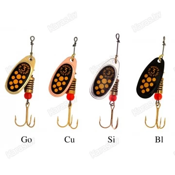 Блесна вращающаяся Mepps Black Fury Jaune 3-** (6.5г)