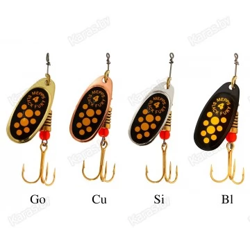 Блесна вращающаяся Mepps Black Fury Jaune 4-** (8г)