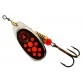 Блесна вращающаяся Mepps Black Fury Orange 4-** (8г)