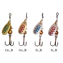 Блесна вращающаяся Mepps Comet PTS 0-**** (2г)