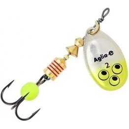 Блесна вращающаяся Mepps Aglia E-Brite Chart 2 (4.5г)